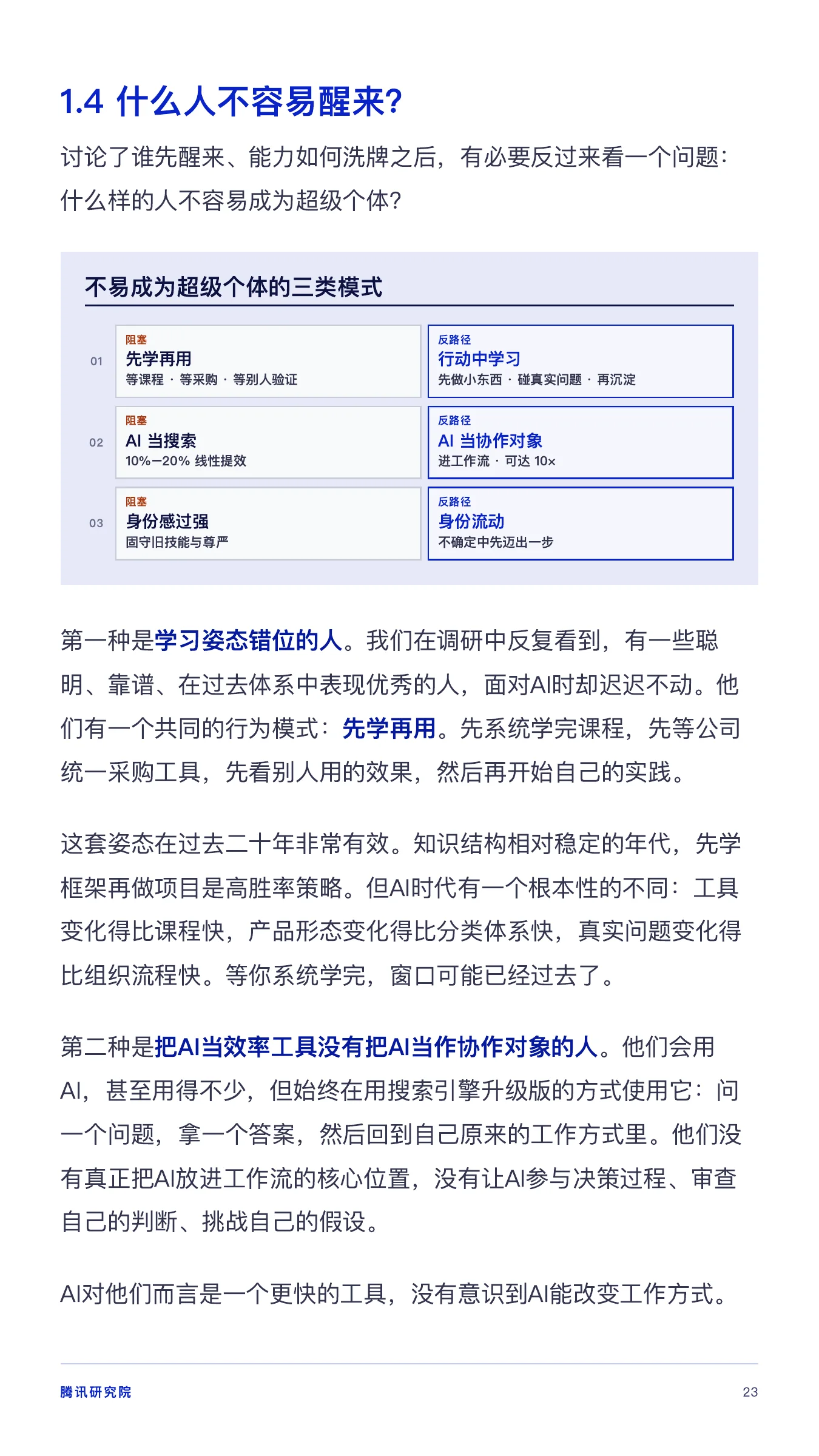 《从超级个体到超级团队》报告第 23 页